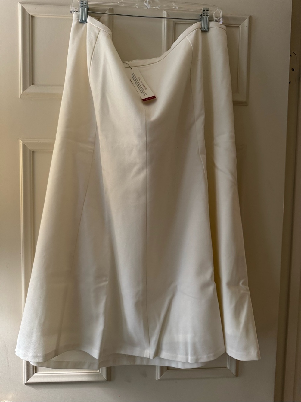 Talbots Cream A-Line Italian Wool Riding Skirt-Size 22WP -BNWT